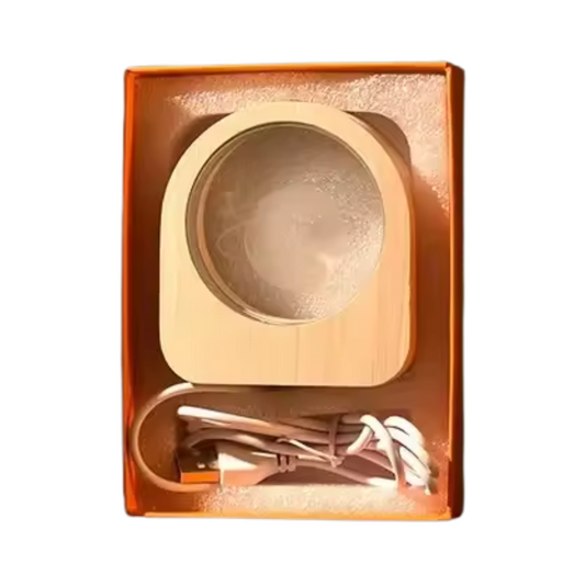 Base De Madera + LED